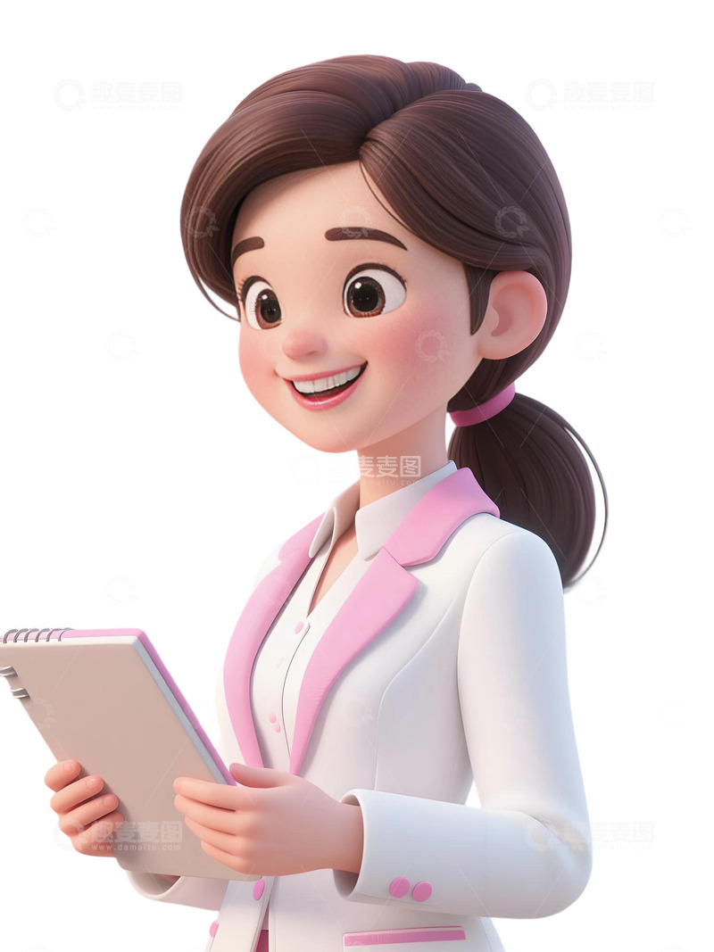 高清大图下载【趣麦麦图】教师人物插画主题323