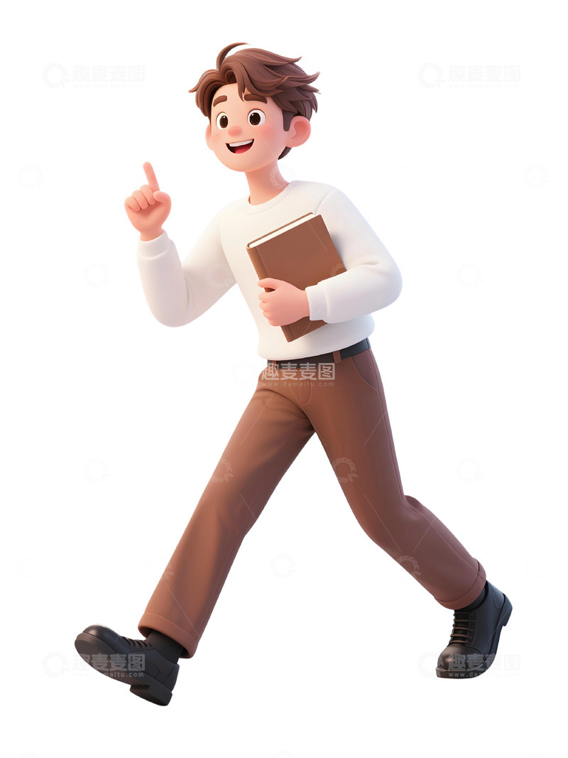 高清大图下载【趣麦麦图】教师人物插画素材8