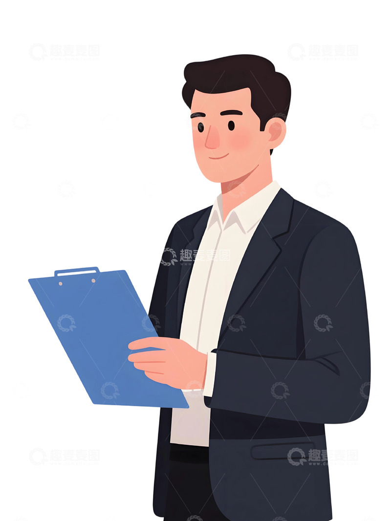 高清大图下载【趣麦麦图】教师人物插画主题700