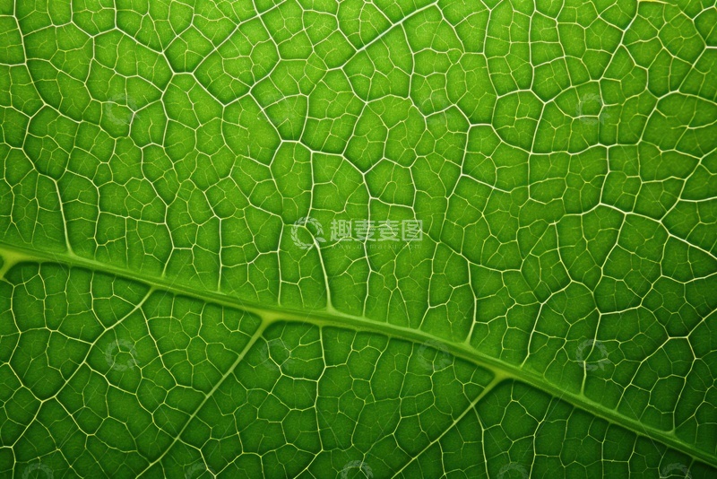 高清大图下载【趣麦麦图】叶片经脉特写摄影