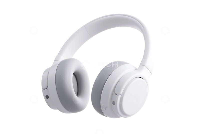 高清大图下载【趣麦麦图】免抠3D渲染卡通的耳机 