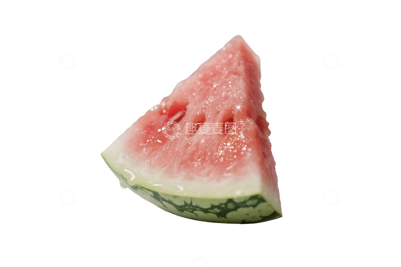 高清大图下载【趣麦麦图】免抠3d立体切开西瓜 