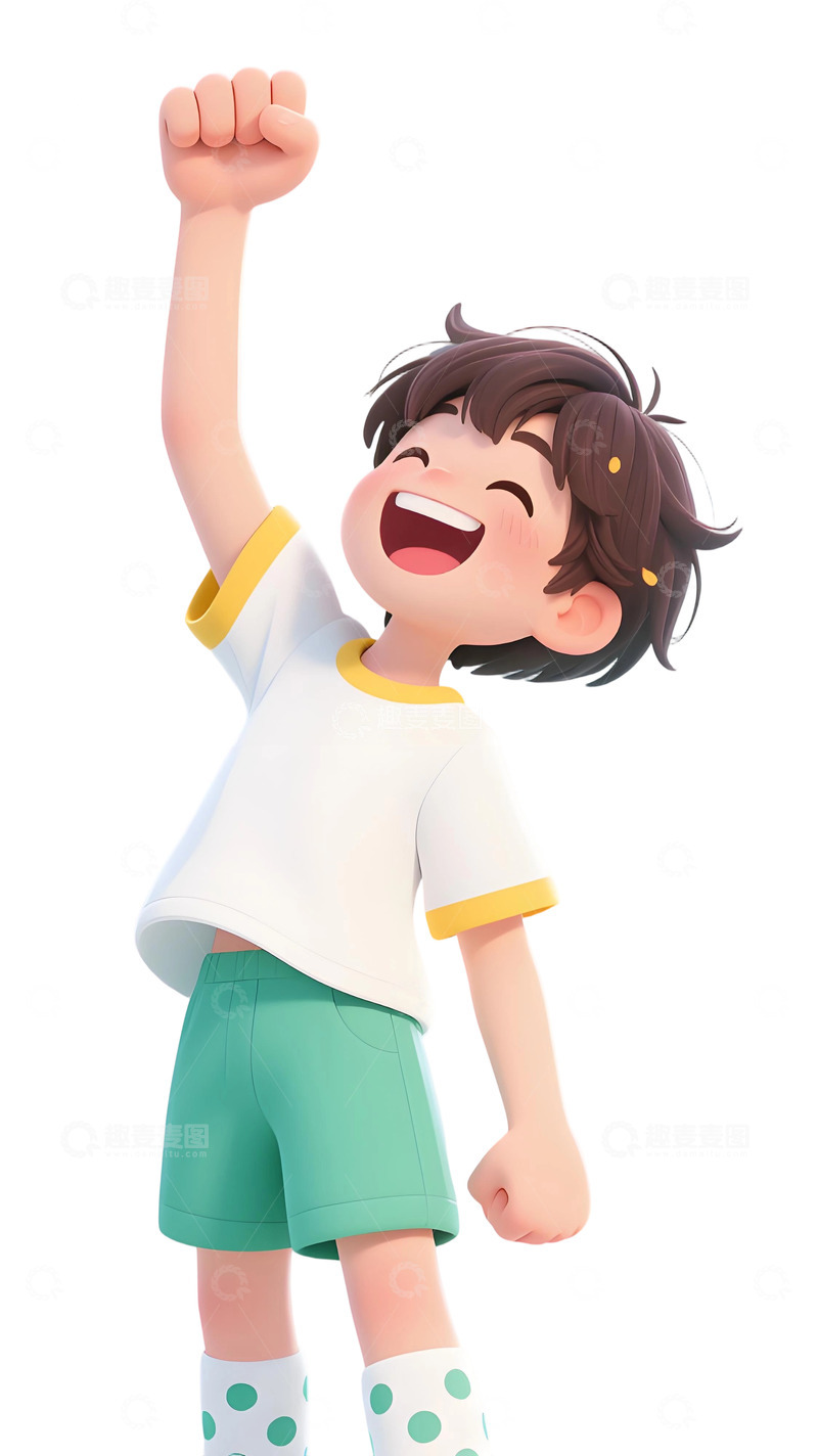 高清大图下载【趣麦麦图】学生人物插画素材7