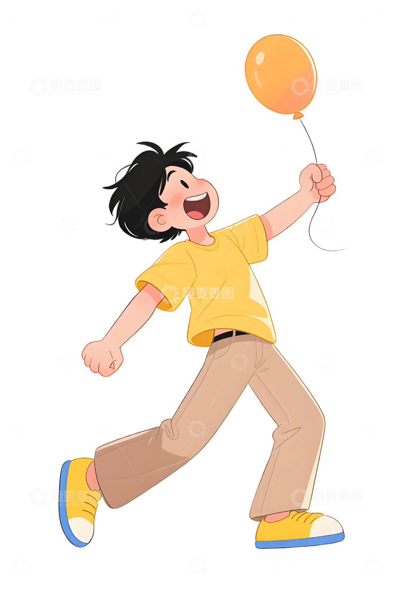 高清大图下载【趣麦麦图】学生人物插画素材144
