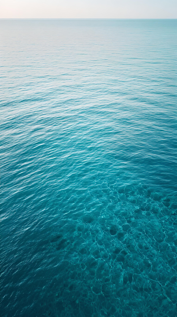 治愈系天空蓝海水摄影图壁纸