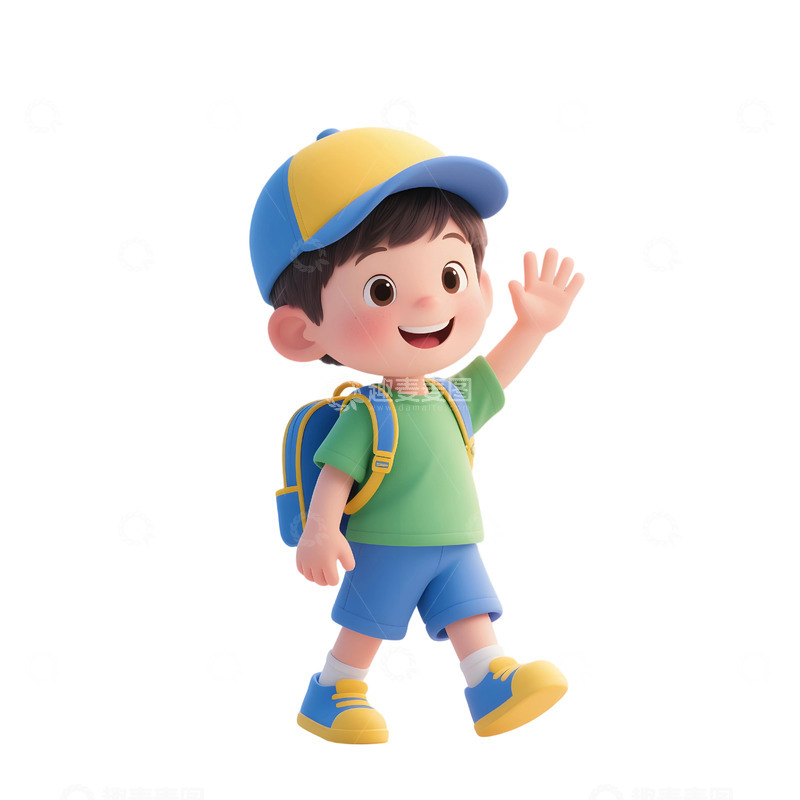 高清大图下载【趣麦麦图】学生人物插画素材290