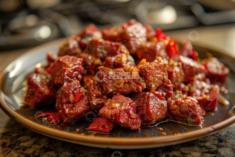 高清大图下载【趣麦麦图】一盘麻辣牛肉
