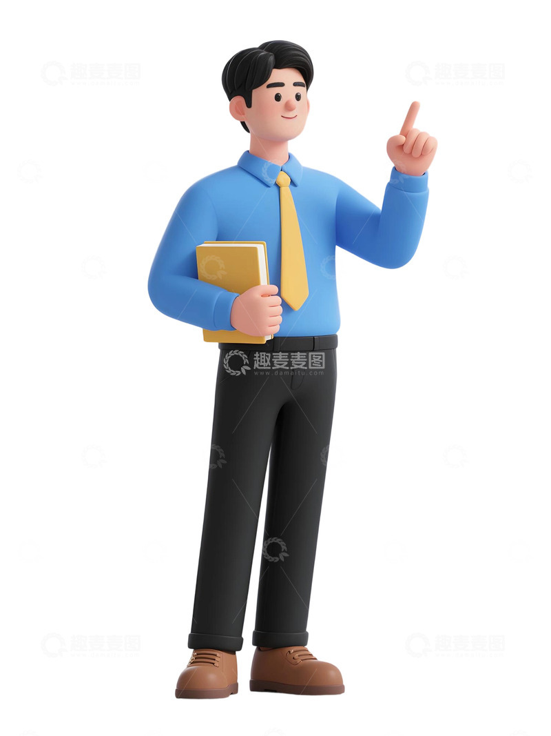 高清大图下载【趣麦麦图】学生人物插画素材550