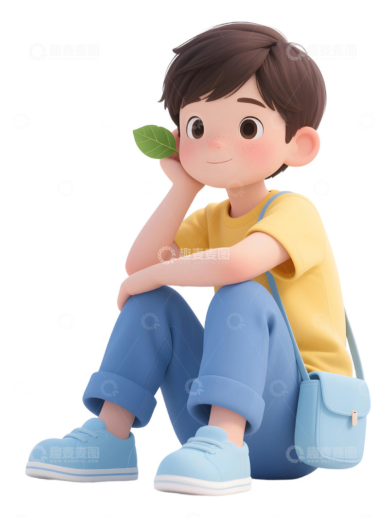 高清大图下载【趣麦麦图】学生人物插画素材528