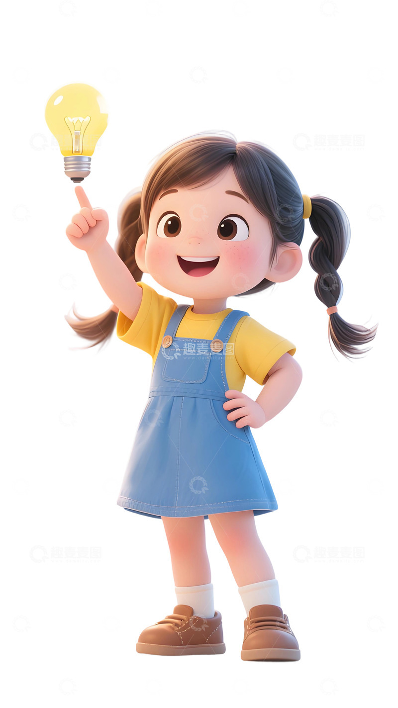高清大图下载【趣麦麦图】学生人物插画素材517
