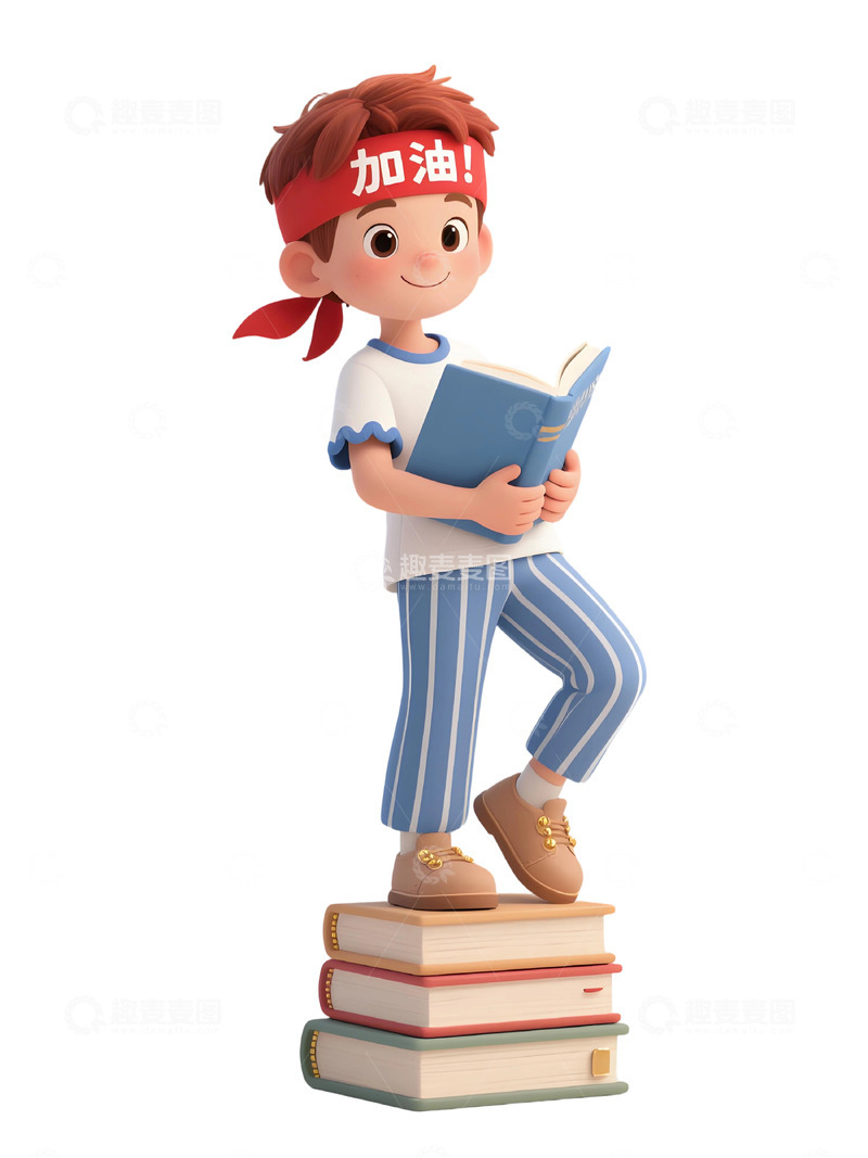 高清大图下载【趣麦麦图】学生人物插画素材547