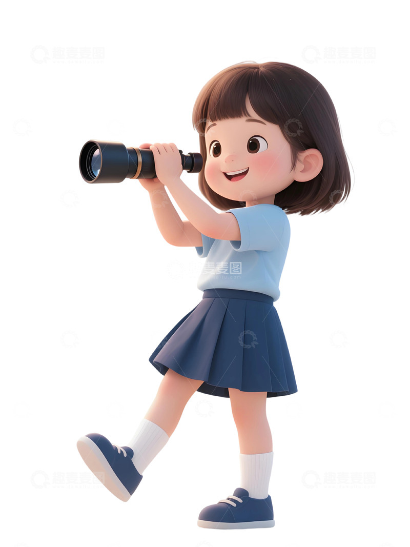 高清大图下载【趣麦麦图】学生人物插画素材511