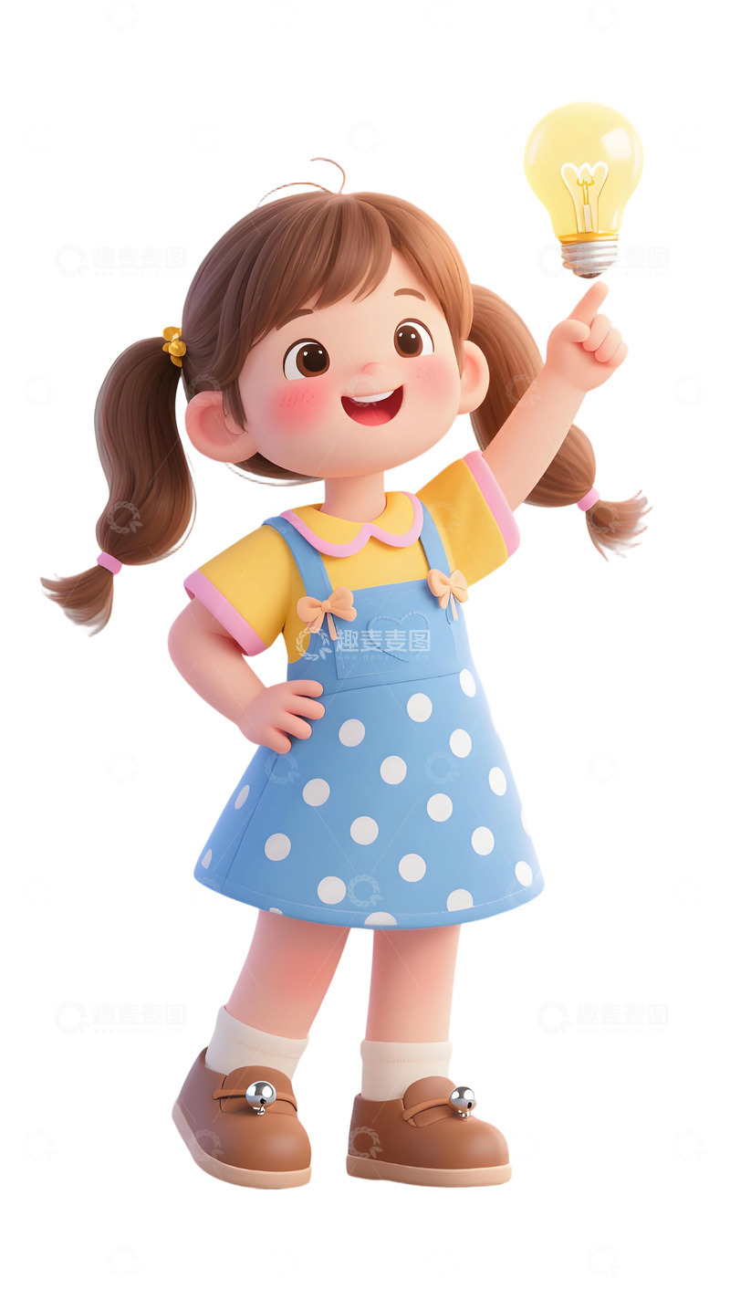 高清大图下载【趣麦麦图】学生人物插画素材415