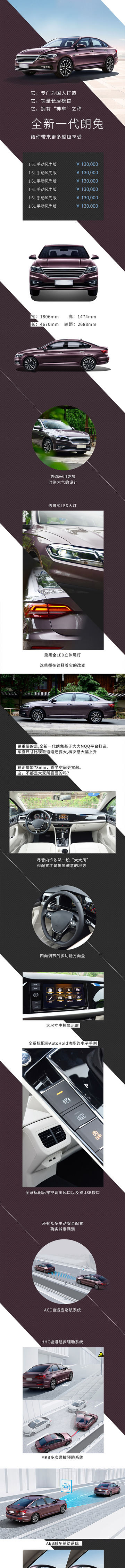 德系轿车上市长图海报