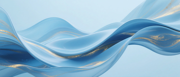 蓝色绸缎渐变背景123