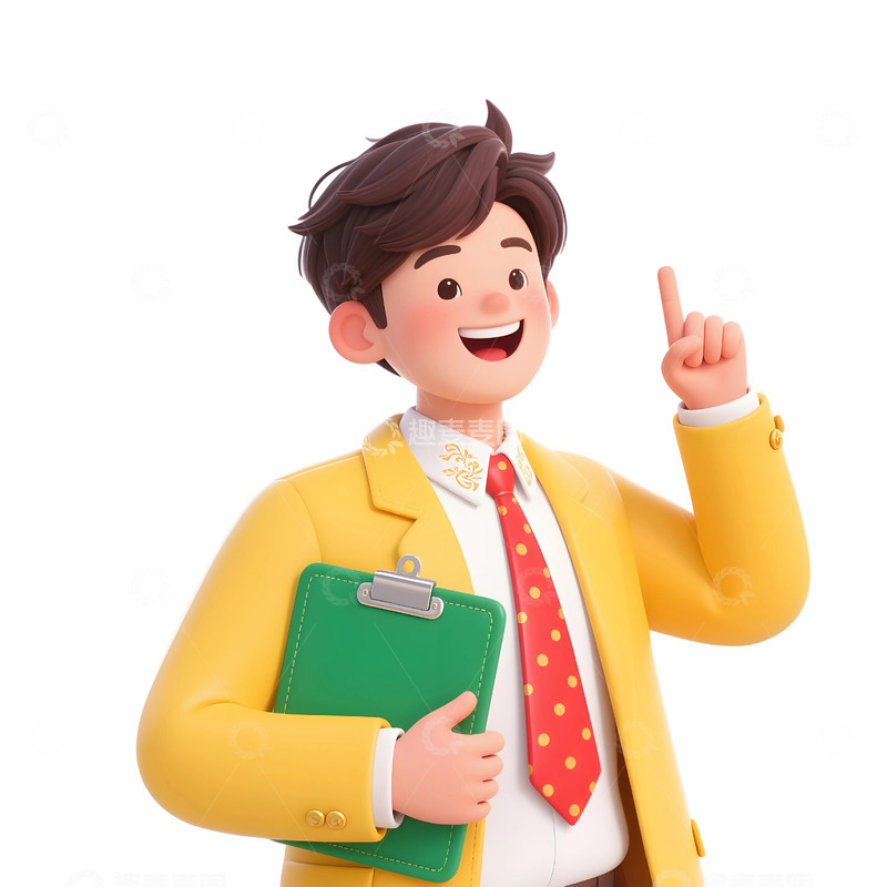 高清大图下载【趣麦麦图】上班人物插画素材48