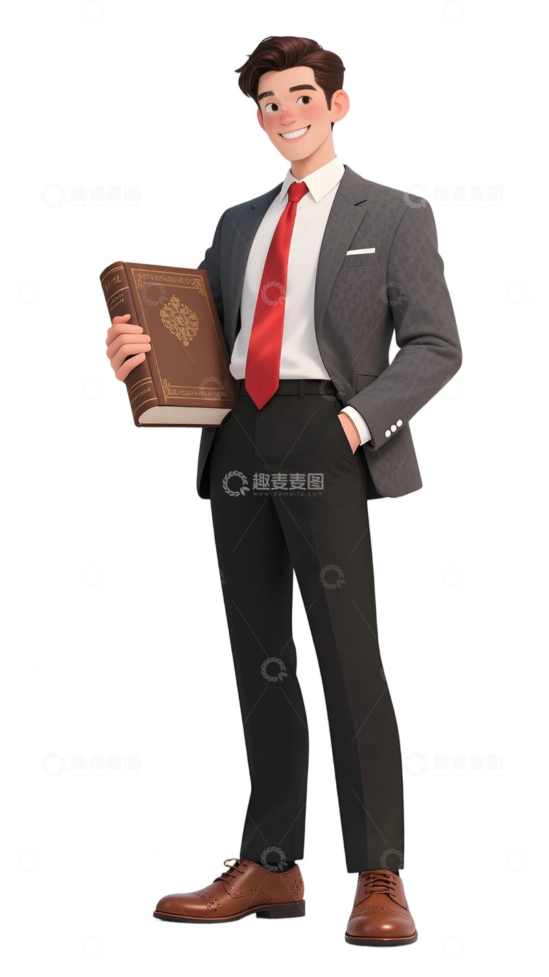 高清大图下载【趣麦麦图】上班人物插画素材54