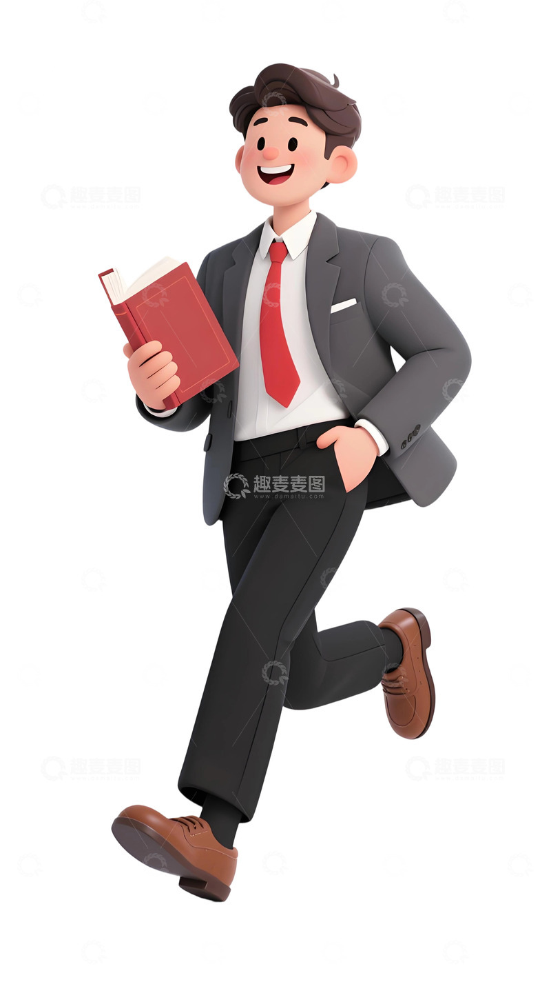 高清大图下载【趣麦麦图】上班人物插画素材59