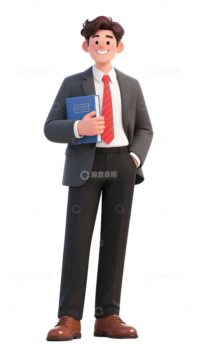 高清大图下载【趣麦麦图】上班人物插画素材57