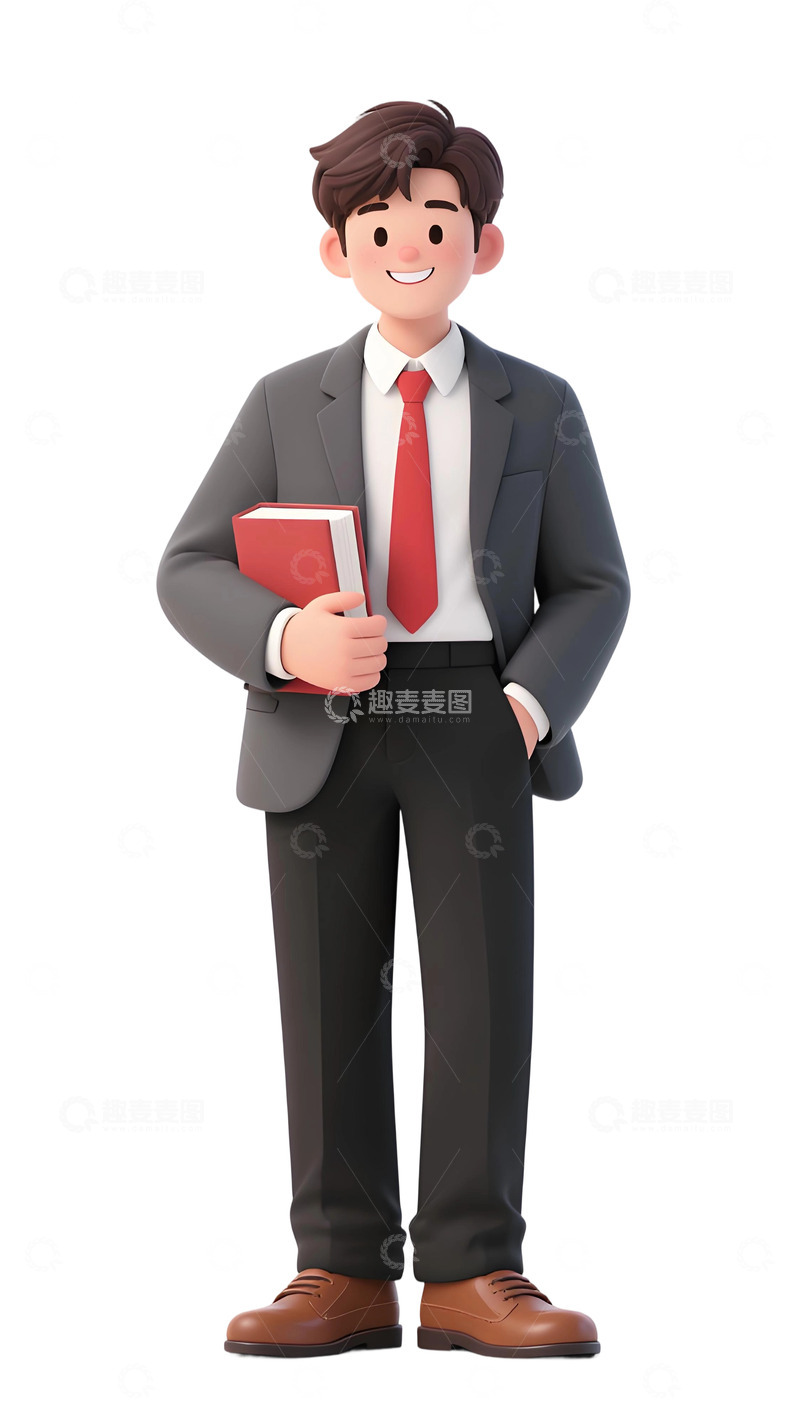 高清大图下载【趣麦麦图】上班人物插画素材52