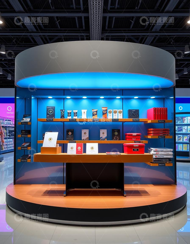 高清大图下载【趣麦麦图】电商展会展示平台2