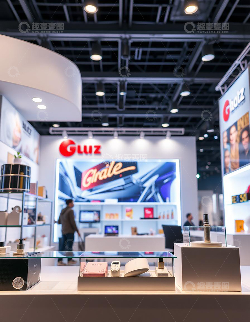 高清大图下载【趣麦麦图】电商展会展示平台5