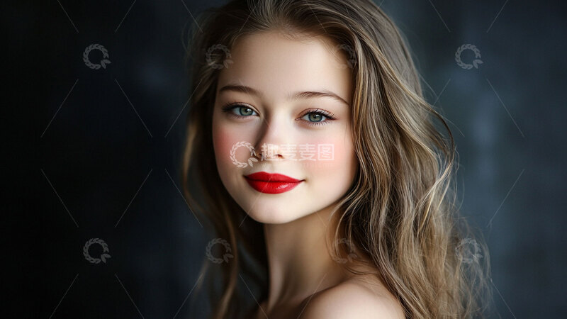 高清大图下载【趣麦麦图】欧美风范美女