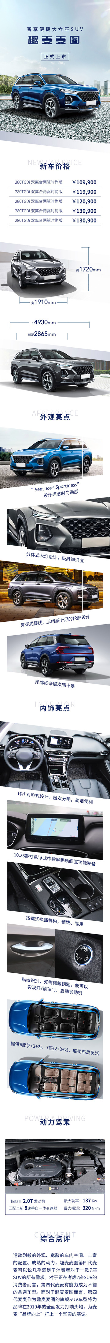 智享大六座新车SUV上市长图