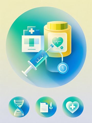 医疗地点药品用具图标设计元素1