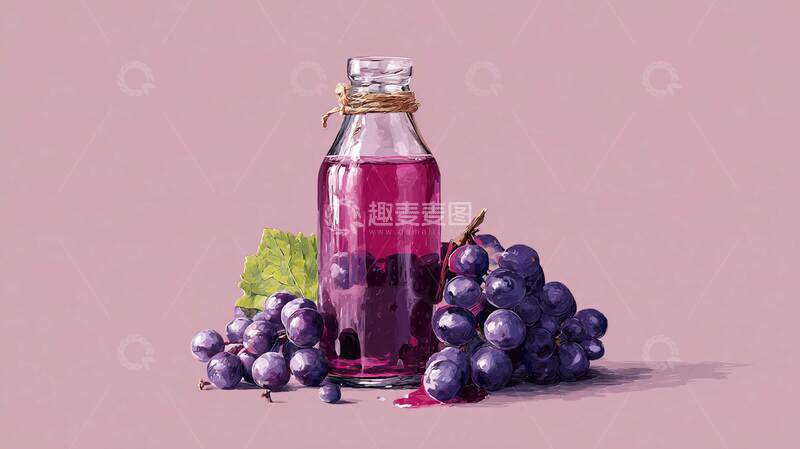 高清大图下载【趣麦麦图】葡萄汁  果香  蜜香  