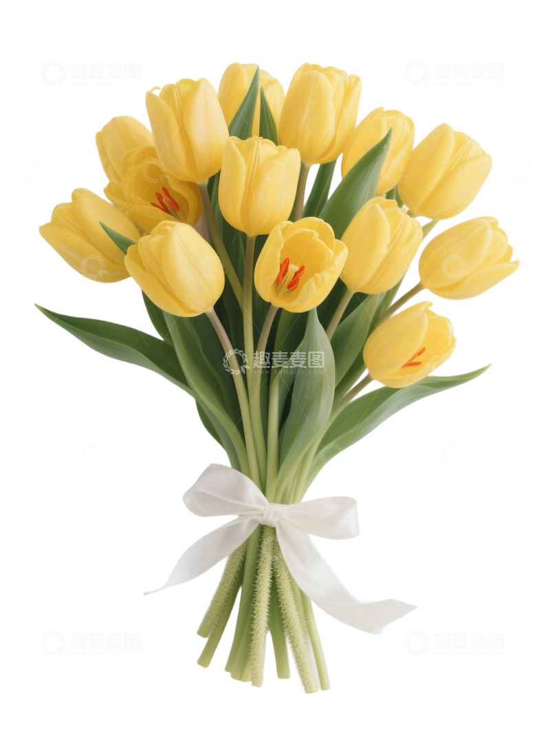 高清大图下载【趣麦麦图】郁金香花束写实主题95u