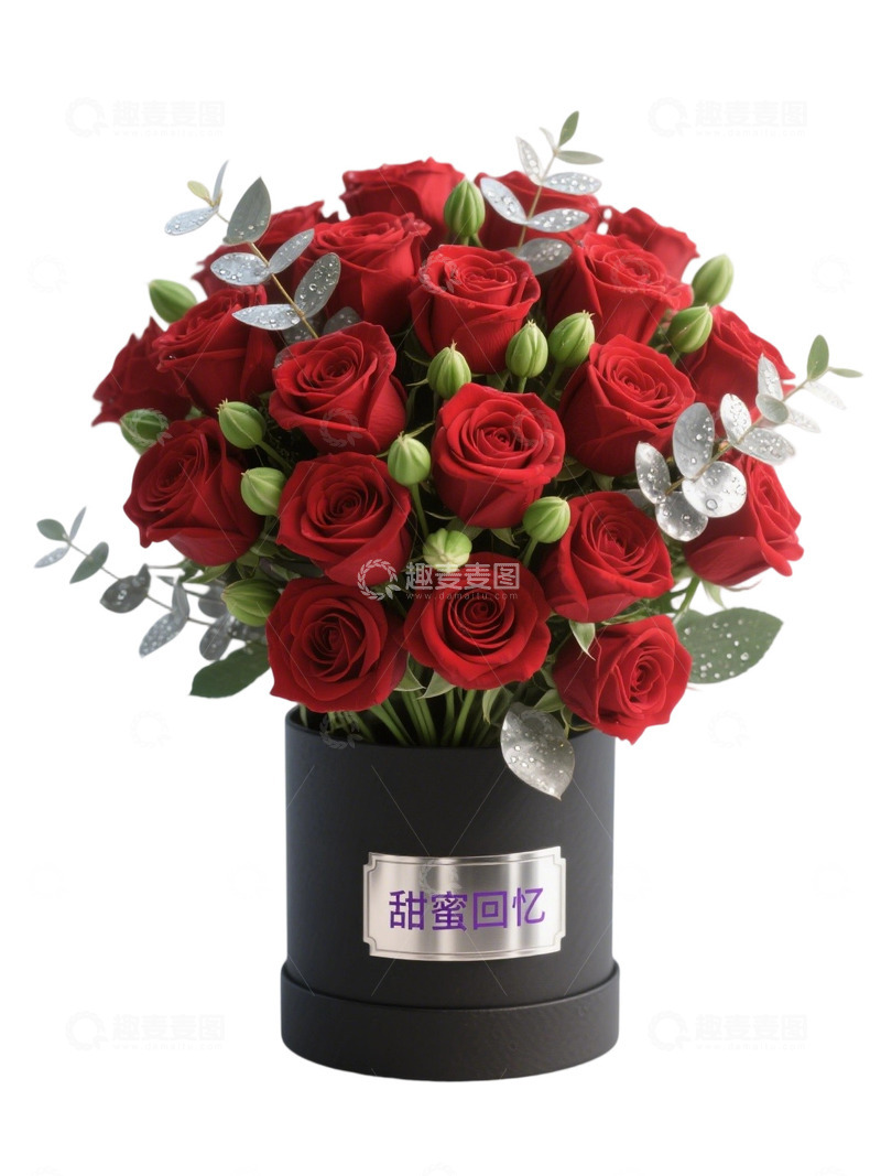 高清大图下载【趣麦麦图】玫瑰花花束写实主题58