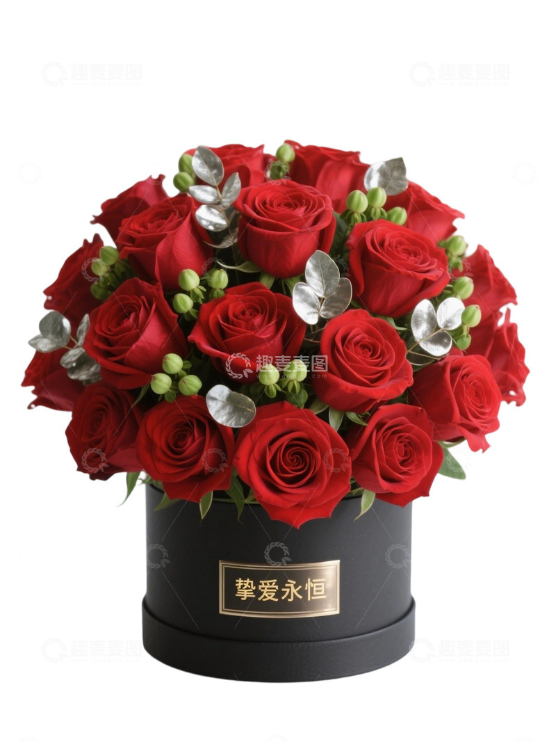 高清大图下载【趣麦麦图】玫瑰花花束写实主题41