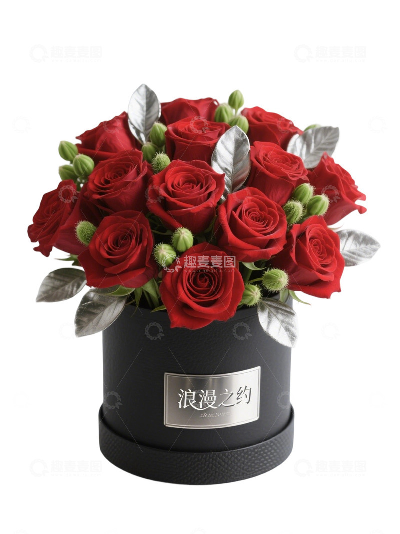 高清大图下载【趣麦麦图】玫瑰花花束写实主题59