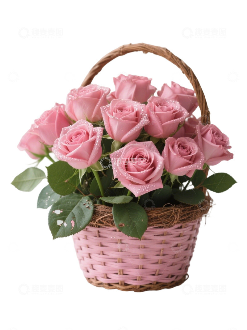 高清大图下载【趣麦麦图】玫瑰花花束写实主题98