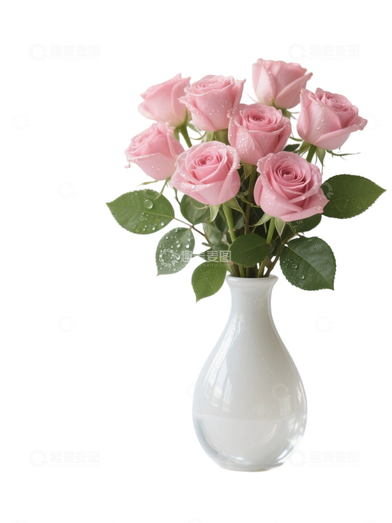 高清大图下载【趣麦麦图】玫瑰花花束写实主题y123456