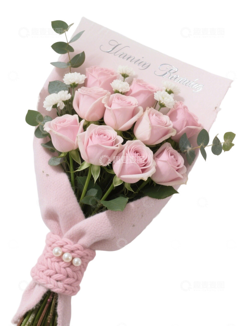 高清大图下载【趣麦麦图】玫瑰花花束写实主题t1234567