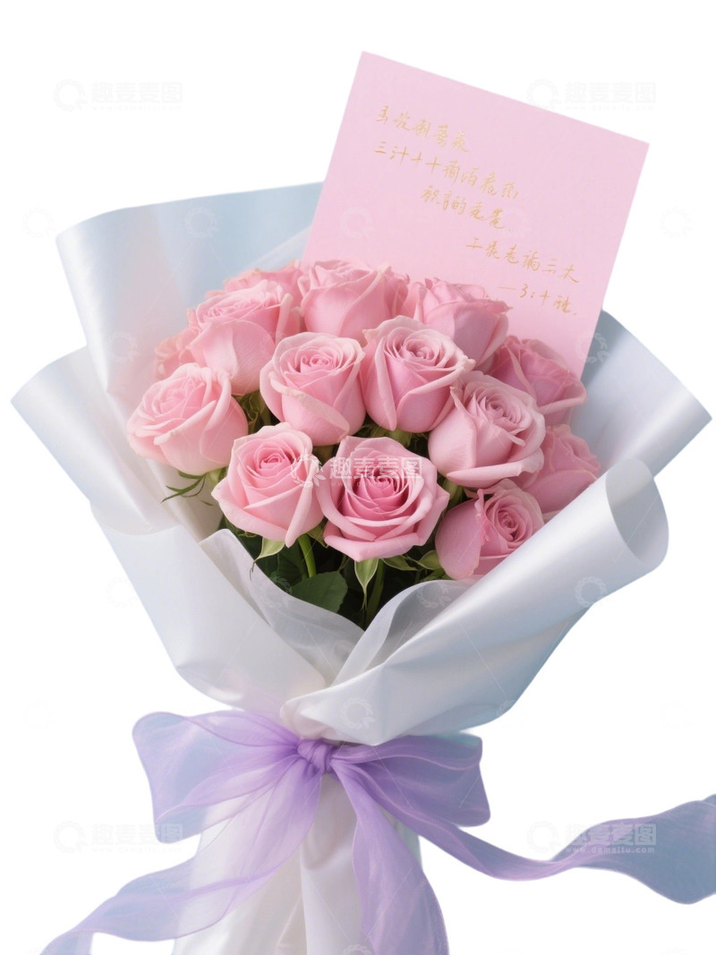 高清大图下载【趣麦麦图】玫瑰花花束写实主题99