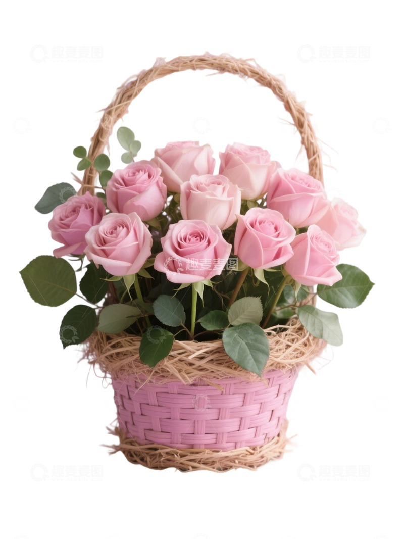 高清大图下载【趣麦麦图】玫瑰花花束写实主题81