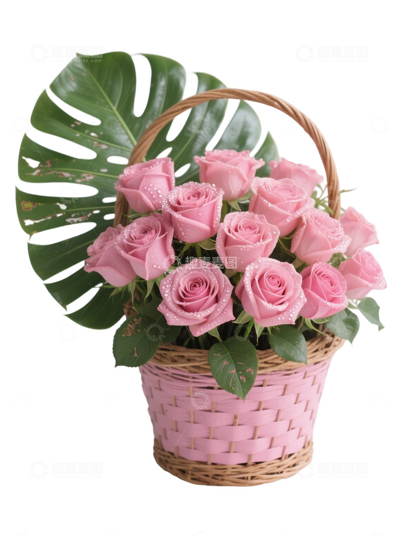 高清大图下载【趣麦麦图】玫瑰花花束写实主题93