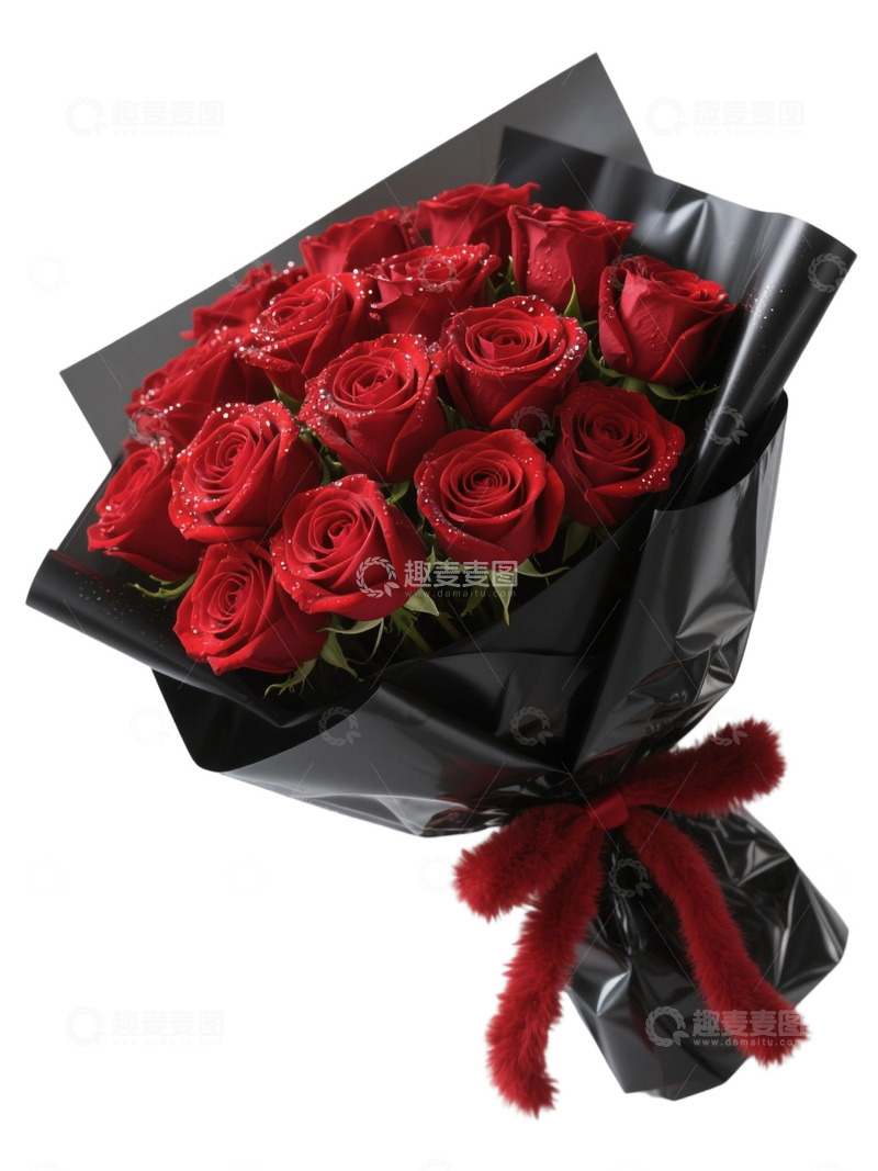 高清大图下载【趣麦麦图】玫瑰花花束写实主题65