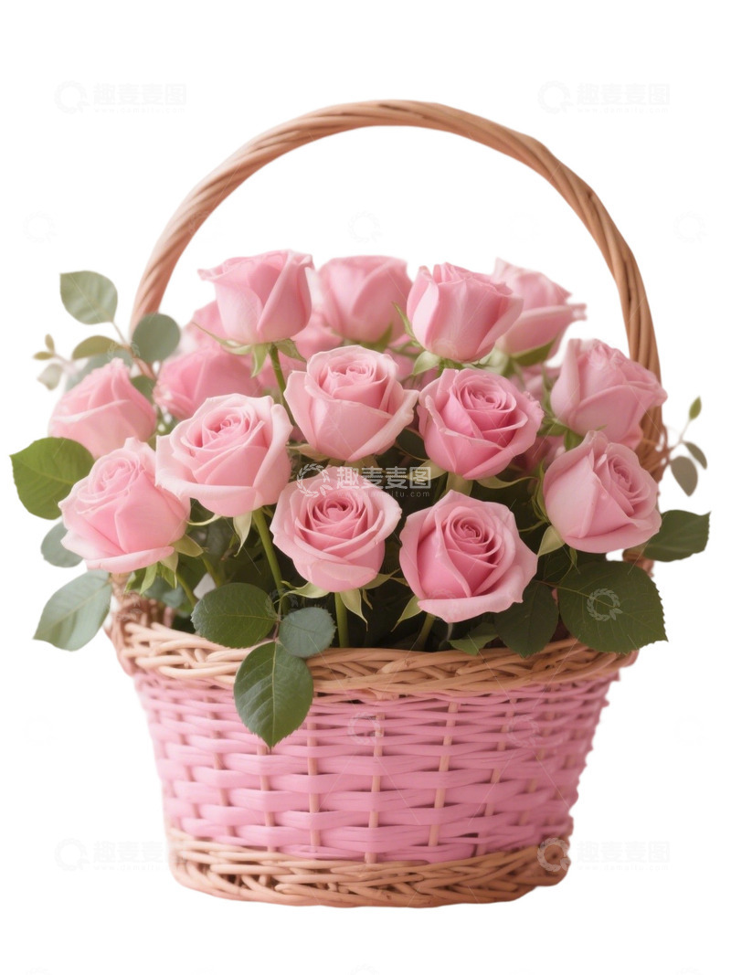 高清大图下载【趣麦麦图】玫瑰花花束写实主题74