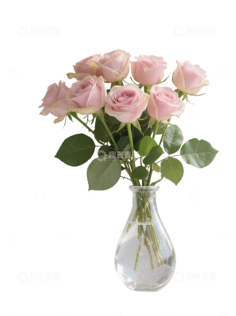 玫瑰花花束写实主题y1