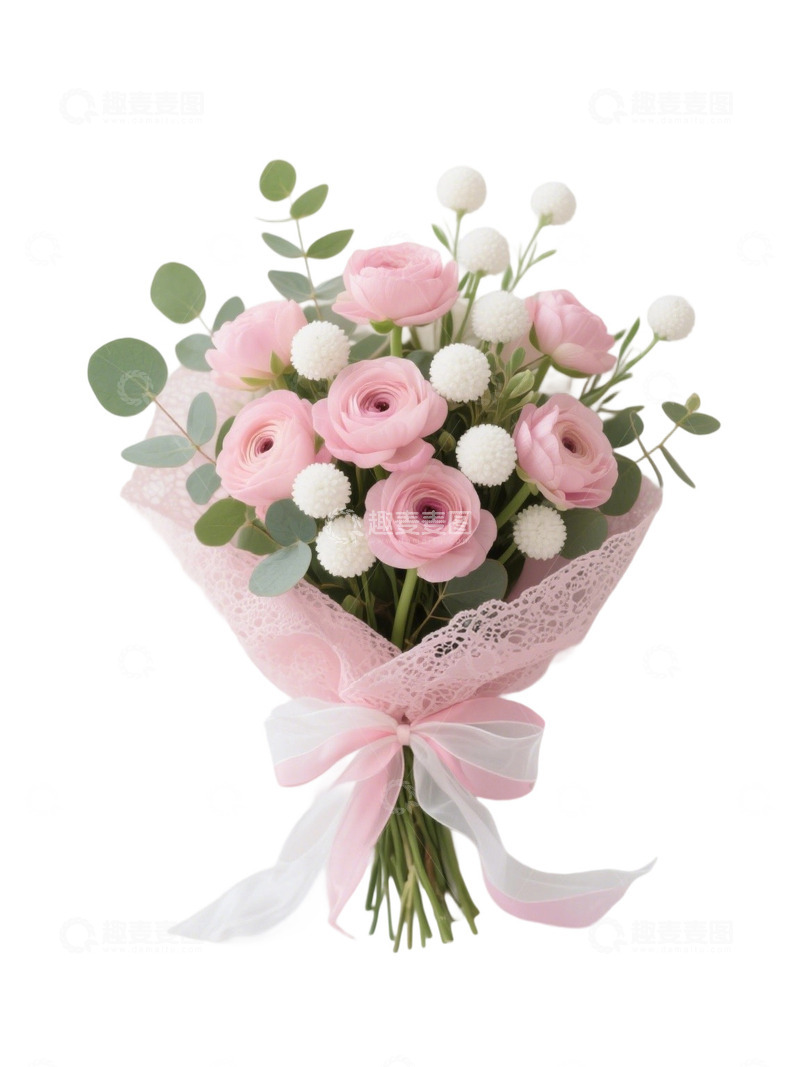 高清大图下载【趣麦麦图】玫瑰花花束写实主题u123456789