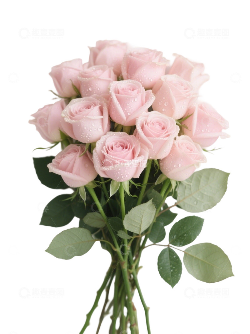 玫瑰花花束写实主题o1234567