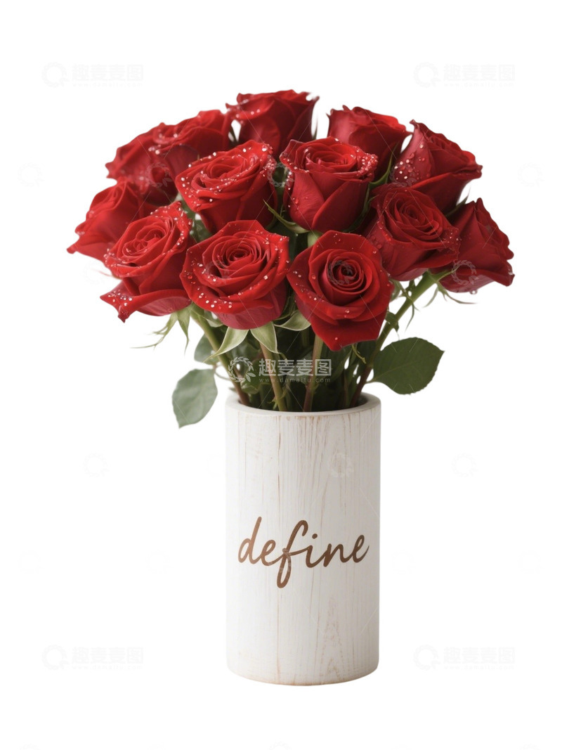 高清大图下载【趣麦麦图】玫瑰花花束写实主题p123