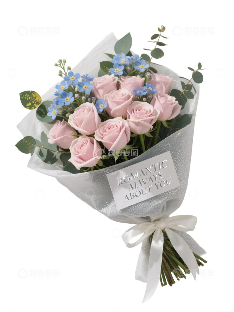 玫瑰花花束写实主题s12345