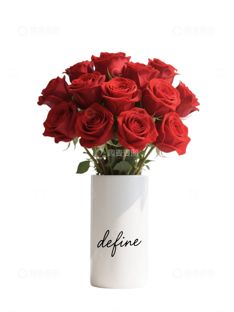 玫瑰花花束写实主题p12345