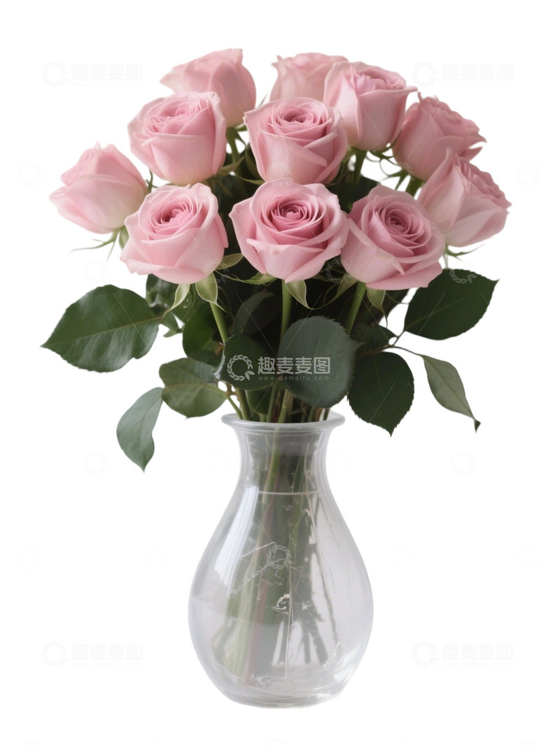 玫瑰花花束写实主题y12