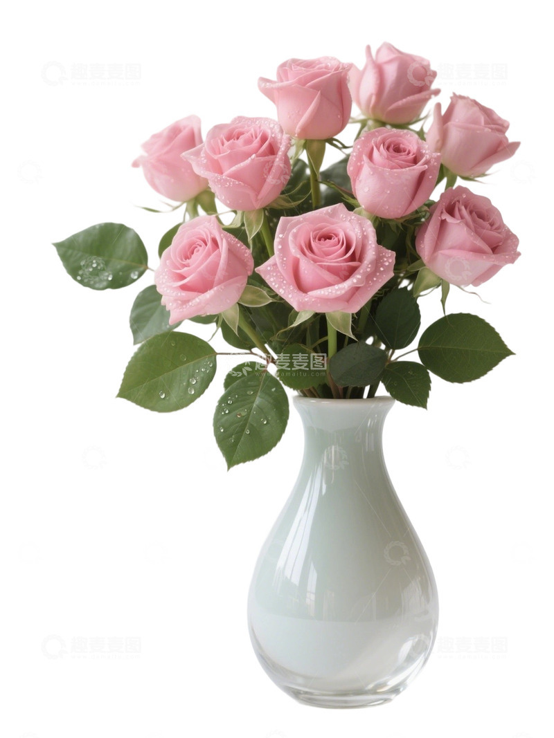 高清大图下载【趣麦麦图】玫瑰花花束写实主题y123